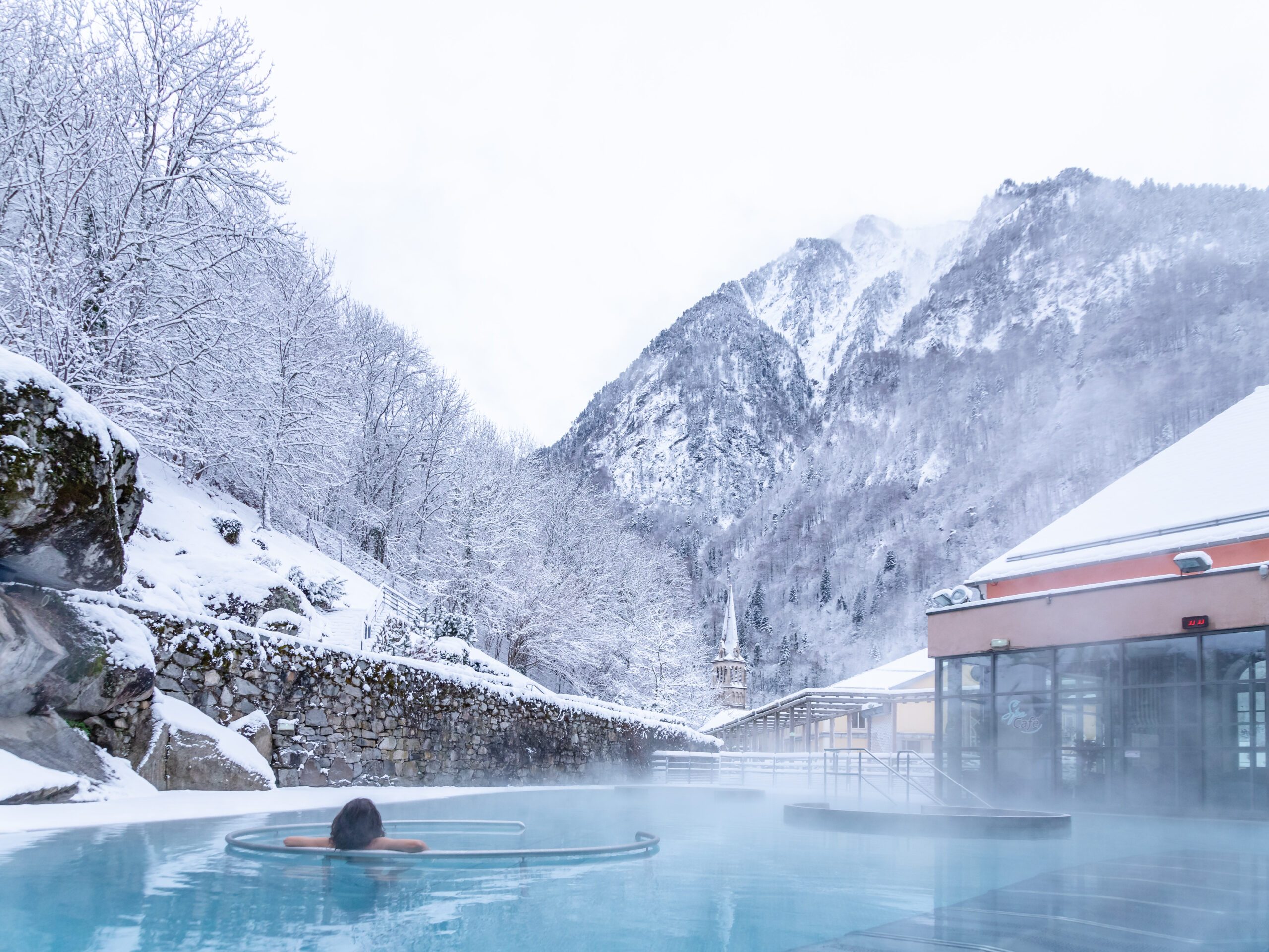 Bains du Rocher Hiver